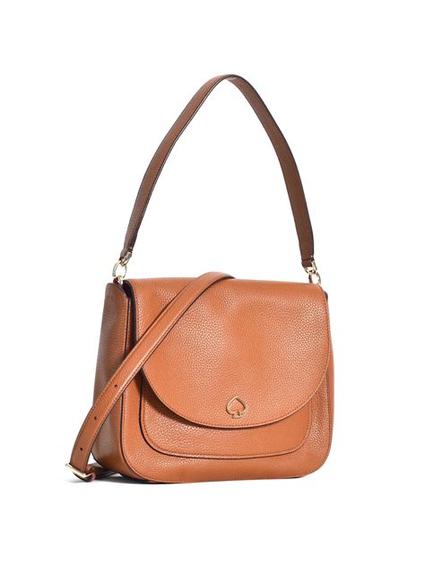 Kate Spade Kailee Medium Flap Shoulder Bag Warm Gingerbread - Averand