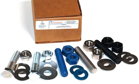 Flange Bolt Packs- Stud Kits with your Gasket selection | Full service ...