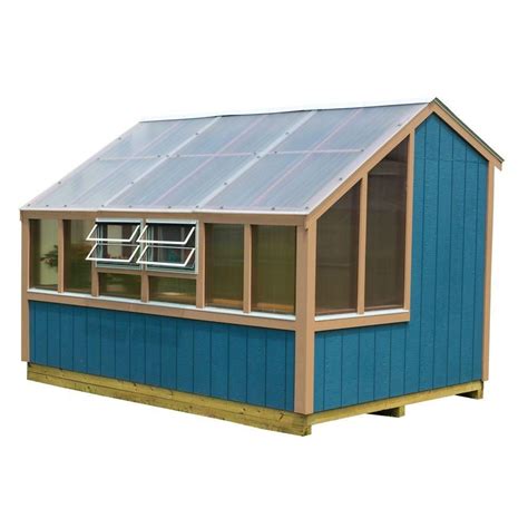 Best Barns Clairmont 8 ft. x 12 ft. Grow-N-Stow Greenhouse Kit with Floor-clairmont812df at The ...