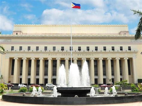 The Manila Central Post Office Building, a culturally important neoclassical structure