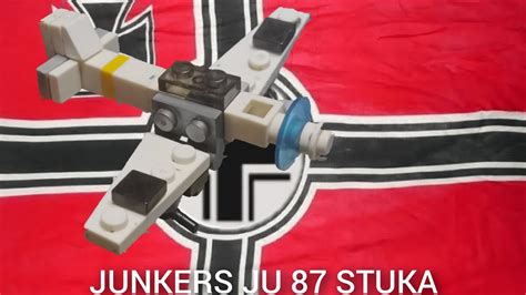 LEGO Mini Junkers Ju-87 Stuka Tutorial MOC - YouTube