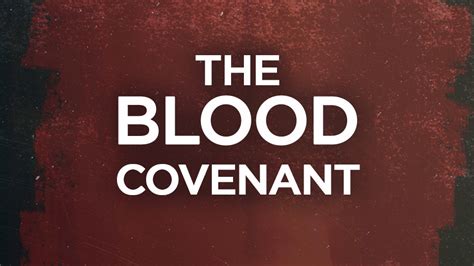 1.7 THE BLOOD COVENANT | EDIFI