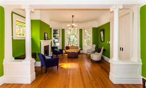 15 Lime Green Living Room Designs