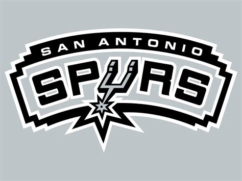 Black San Antonio Spurs Logo