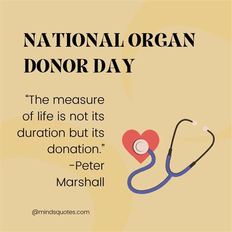 50 National Organ Donor Day Quotes, Wishes & Messages