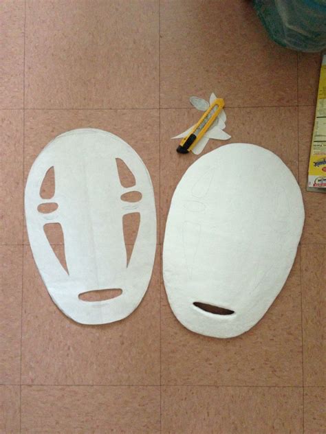 I tried searching for ideas on how to make a No Face mask, but didn't find anything I was hoping ...