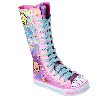 Take her emoji fashion game to the next level with the SKECHERS Twinkle ...