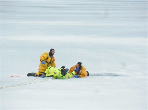 Firefighters train for ice rescue | The Westfield News |February 26, 2018