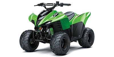 2024 Kawasaki KSF50CRFNL KFX 50 - 50cc Standard Equipment & Specs