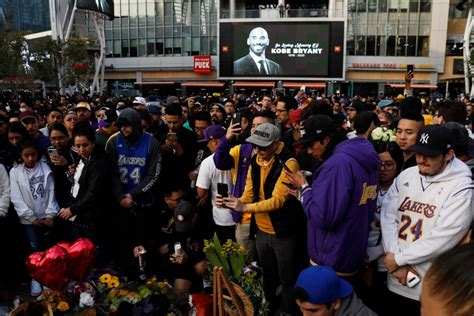 Here's what the Kobe Bryant memorial means for mourners, L.A. Live ...