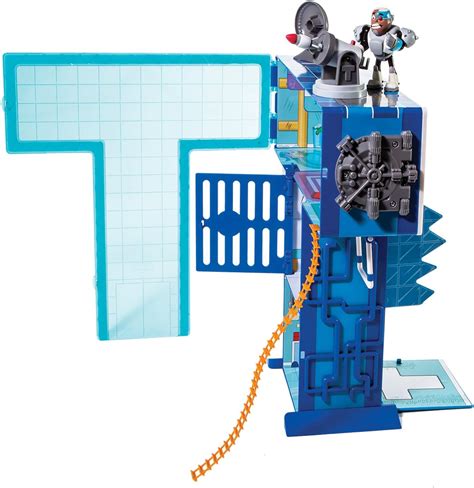 Teen Titans Go - T Tower Playset – One-Touch Top Tred Toys