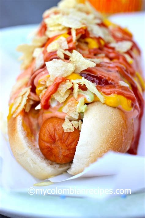 Colombian Hot Dogs (Perro Caliente Colombiano) - My Colombian Recipes