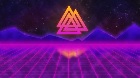 Retrowave Viking, HD Artist, 4k Wallpapers, Images, Backgrounds, Photos and Pictures