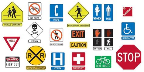 Safety Symbols For Kids