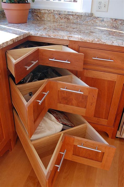 30 Corner Drawers and Storage Solutions for the Modern Kitchen