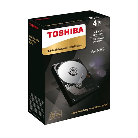 Toshiba N300 4TB SATA III 3.5" HDD - HDWQ140EZSTA | CCL Computers