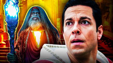 Shazam 2: New Set Photo Shows Return of Djimon Hounsou's Ancient Wizard