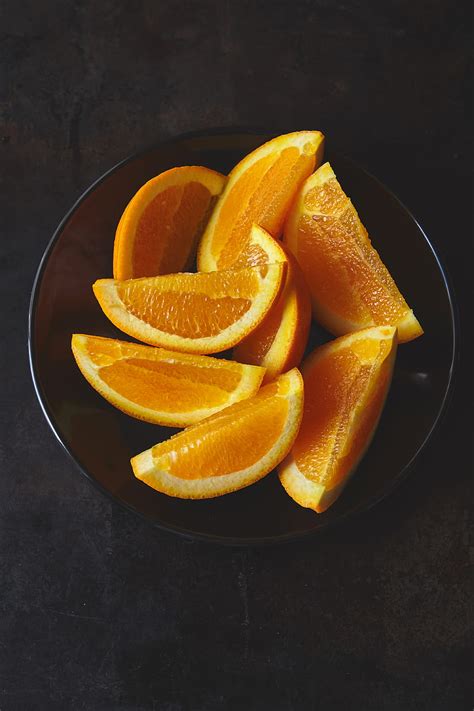 Food, Plate, Fruit, Citrus, Lobules, Slices HD phone wallpaper | Pxfuel