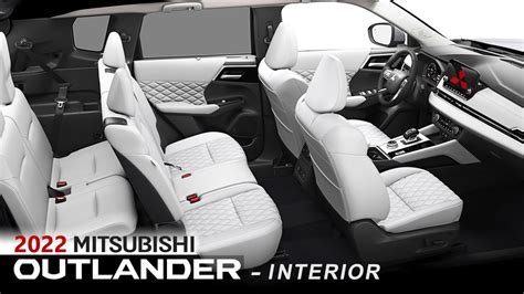 New Mitsubishi Outlander 2021 Interior Review with 7 Seater SE or SEL like 2022 GT or Sport ...