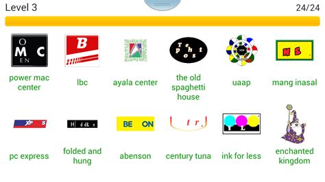 Word Quiz Geek: Logo Quiz Philippines Level 3