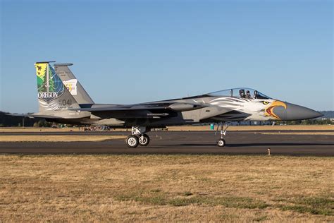 Oregon Air National Guard F-15C Eagle 79-0041 | Taxiing in a… | Flickr