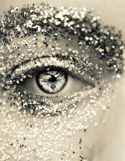 Eyes That Glitter ... Contemporary Holiday Card, Cool Festive Any ...