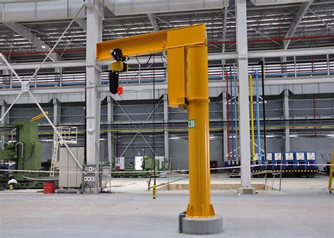 Floor Mounted Jib Cranes - Customize Crane Solutions