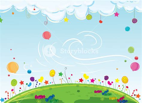 Cartoon Background Vector Illustration Royalty-Free Stock Image ...