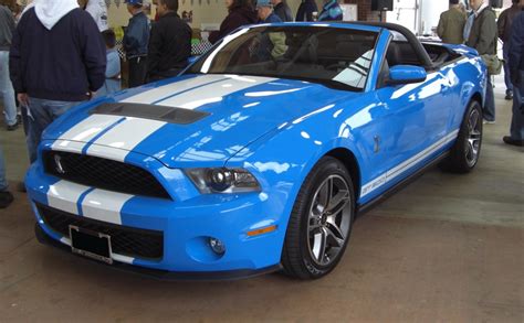 Grabber Blue 2010 Ford Mustang Shelby Convertible - MustangAttitude.com Photo Detail