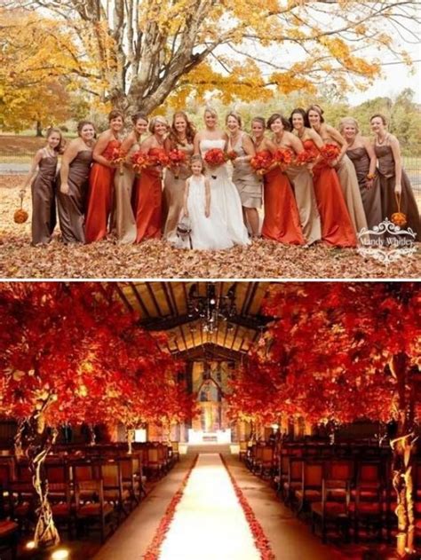 Wedding Theme - Fall Wedding Colors #2267835 - Weddbook