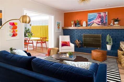 15 Gorgeous Blue and Orange Living Room to Go Coastal and Fun – AprylAnn