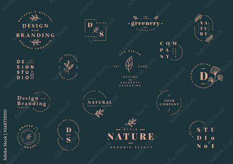 Logo design set Stock Vector | Adobe Stock