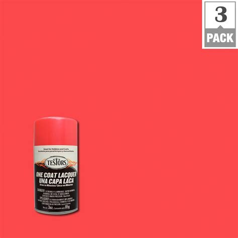 Testors 3 oz. Electric Pink Lacquer Spray Paint (3-Pack)-1841MT - The Home Depot