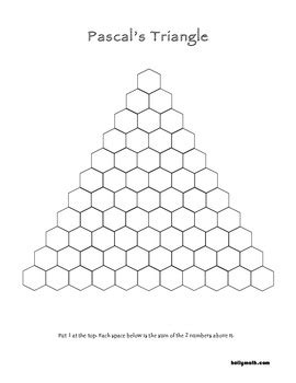 patterns in pascal's triangle worksheet - hotandcoldpaintings