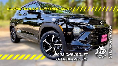 2023 Chevrolet Trailblazer RS: Blazing Trails of a Different Sort - YouTube