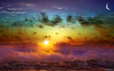 Heaven's Gate, sun, colors, bonito, clouds, sky, HD wallpaper | Peakpx