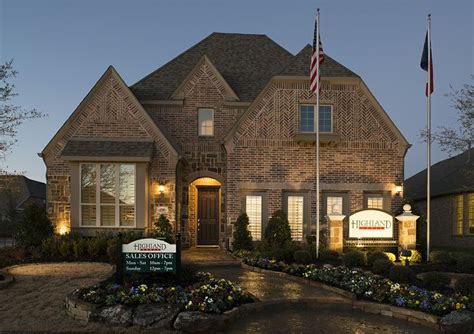 Highland Homes | Liberty | Exterior | Melissa, TX | Plan 513 Texas Homes, New Homes, Highland ...