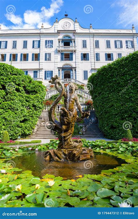 17 July 2019, Villa Carlotta at Tremezzo Lake Como, Italy Stock Photo - Image of garden ...