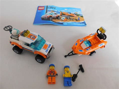 LEGO CITY: Coast Guard Lot: SURFER RESCUE (60011) & 4x4 & Diving Boat (60012) 673419191180 | eBay