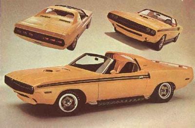 an advertisement for the dodge charger convertible car, with three different views of it