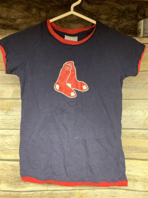 MLB Boston Red Sox Genuine Merchandise Kids M Blue T Shirt | eBay