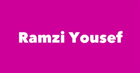 Ramzi Yousef - Spouse, Children, Birthday & More