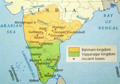 Vijayanagar Empire (1336-1672) & Bahmani Sultanate