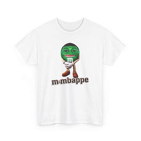 M&Mbappe Kylian Mbappe Funny Meme T-Shirt, Mbappé Funny M and M Shirt, Mbape Football Parody Fan ...