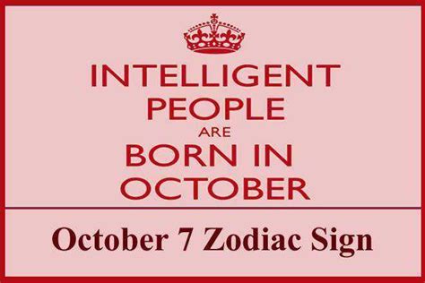 October 7 Zodiac Sign, October 7th Zodiac, Personality, Love, Compatibility, Career, Dreams ...