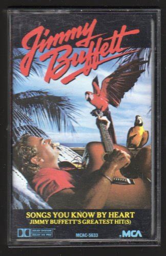 Jimmy Buffett - Songs You Know By Heart C10 Cassette Tape