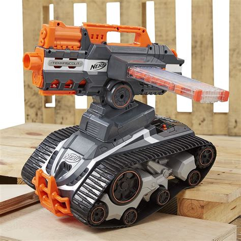 Nerf N-Strike Elite TerraScout All-Terrain Remote Controlled R/C Tank ...