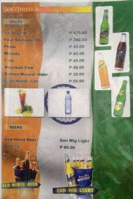 Menu at Taj Indian Restaurant, Mandaue City, City Time Square