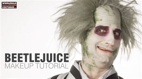 Beetlejuice Makeup Instructions | Saubhaya Makeup