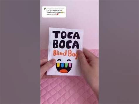 toca boca blind bag! #blindbag #blindbags #craft #diy #papersquishy # ...